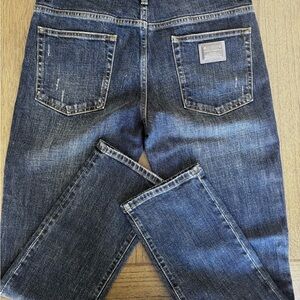 Dolce & Gabbana Dark Blue Straight Jeans
